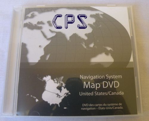 Fits only 2007 2008 2009 cadillac srx navigation dvd map u.s canada 6.0c update