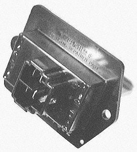 Intermotor blower motor resistor