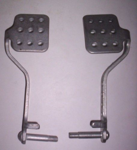 Vintage go kart brake &amp; throttle pedals, azusa style