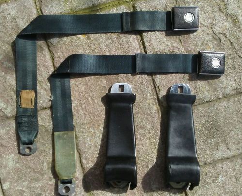 67 68 ford mustang mercury cougar front seat belts vintage fomoco