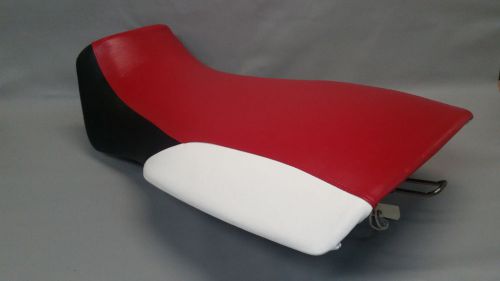 Polaris magnum 330 seat cover 2000-2002  in 3-tone red/black/white  or 25 colors