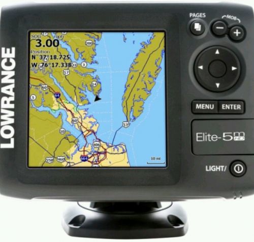 Lowrance elite 5m hd  gps