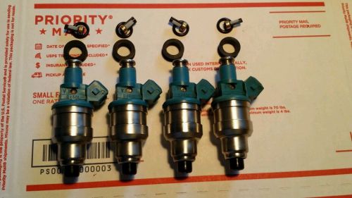 Mitsubishi eclipse-talon 4g63 turbo set of 6 440cc fuel injectors low impedance