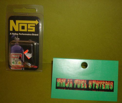 Nos 13750-110nos slip in nitrous jet .110 brass  nitrous oxide systems new