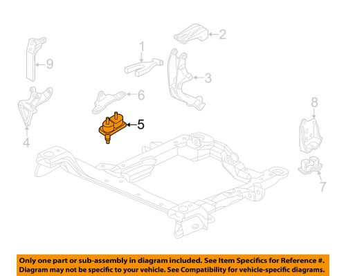 Gm oem-engine torque strut mount 10448575