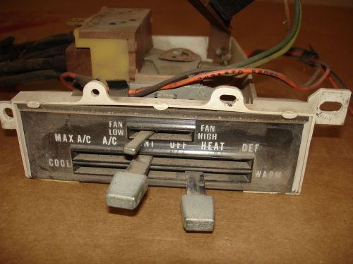 Mopar plymouth  1971 72 73 74 heater a/c control gtx roadrunner satellite