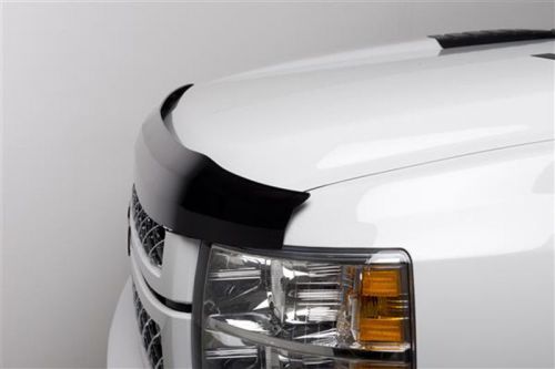 Tinted polycarbonate hood shield for 2011-2014 chevy silverado hd