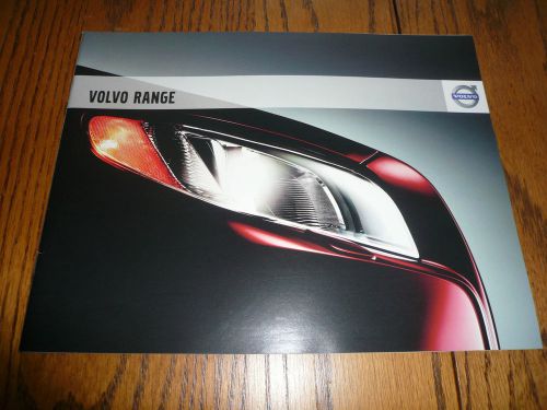 2009 volvo s v xc c range sales brochure