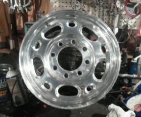 Stock wheels for a chevrolet duramax