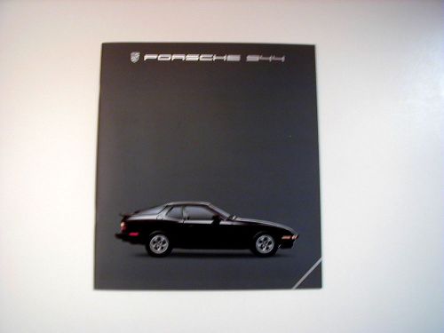 Porsche 944 sales brochure  1985