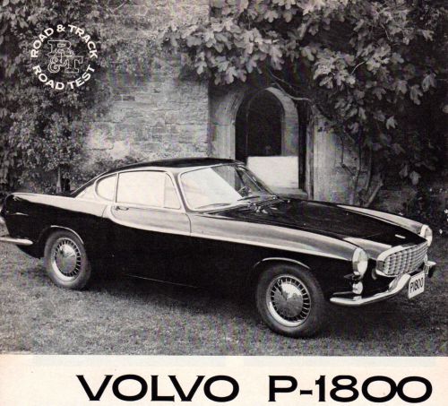 Vintage original 1961 volvo p-1800 magazine road test-3- 8&#034; x 11&#034; pages