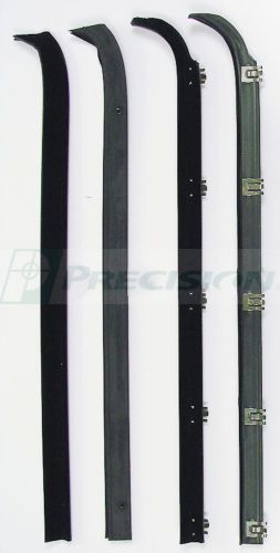 1980-1986 ford truck,ford bronco 4pc window felt sweep beltline weatherstrip kit