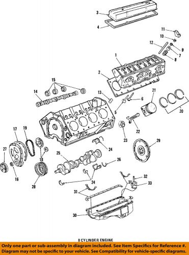 Gm oem-engine valve cover 93439687