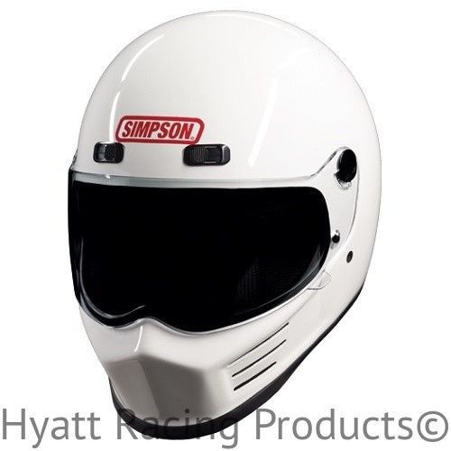 Simpson street bandit motorcycle helmet m2015 &amp; dot - all sizes &amp; colors