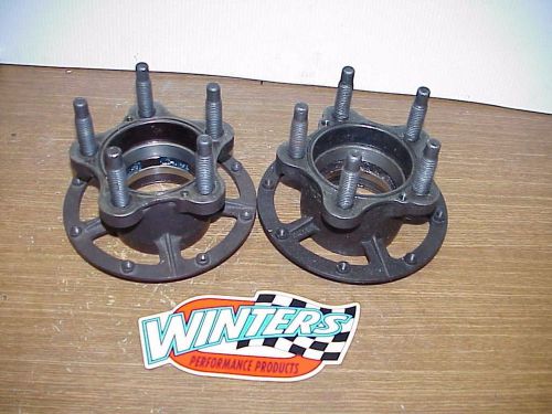 2 winters lightweight steel  5 x 5 rear hubs imca ump wissota modified stock car