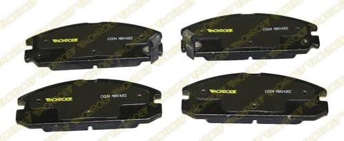 Monroe cx334 brake pad or shoe, front-monroe ceramics brake pad