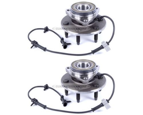 Pair new front right &amp; left wheel hub bearing assembly for chevy 1500 truck