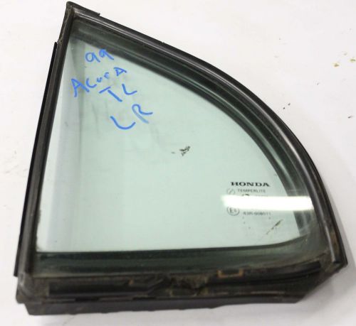 1999 acura tl oem left driver side rear door vent window glass 2003 2002 2001