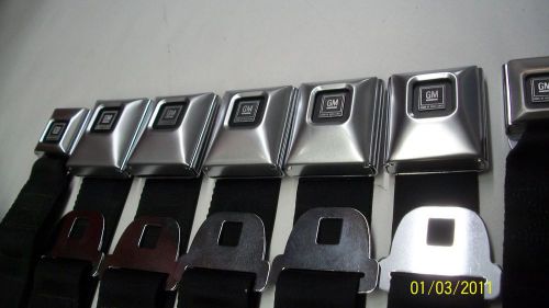 1969 camaro / firebird deluxe seat belts