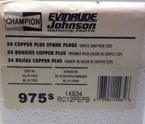 Rc12pepb 975s 14934 spark plugs brp pn 5005583 x24 shop pack