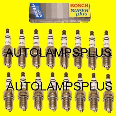 Mercedes bosch spark plugs c240 c320 clk320 e320 e500 16 plugs 0031598103 new