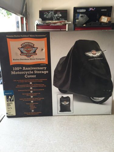 Harley davidson 100th anniversary motorcycle storage cover