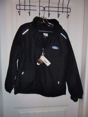 Nwt ladies offical licensed ford cold snap jacket black size m