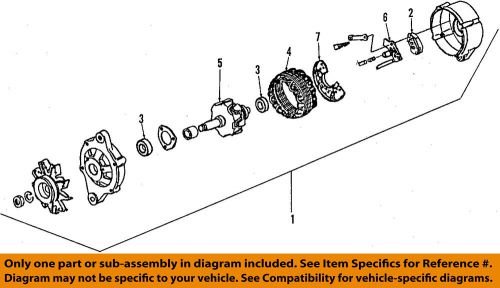 Nissan oem-alternator 2310m3w400rw