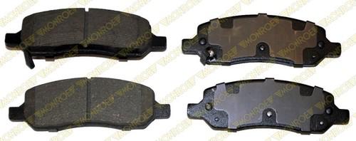 Monroe gx1172 brake pad or shoe, rear-monroe prosolution ceramic brake pad