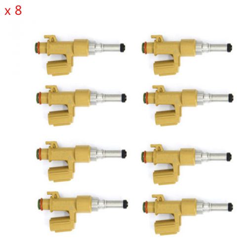 Set of 8 flow matched fuel injector nozzle for toyota tundra sequoia 5.7l v8 .