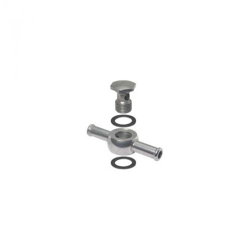 Stromberg double end banjo fitting - stainless steel - stromberg 48, 97 &amp; 81