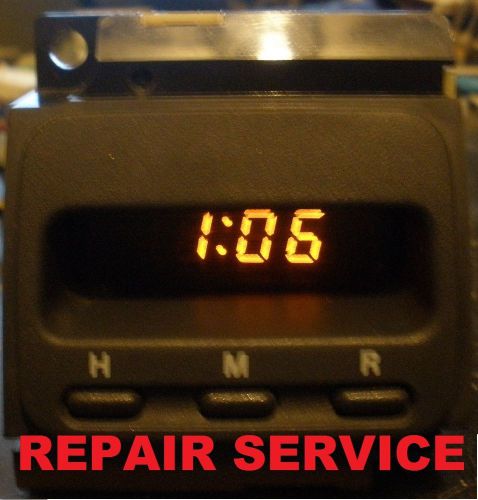 Honda crv cr-v digital clock repair service lifetime warranty rebuild 97-01