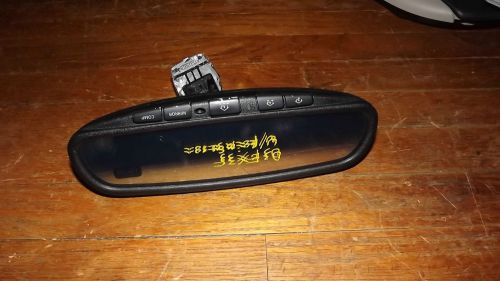 03 - 08 infiniti fx35 fx45 rear view mirror homelink auto dim compass oem //