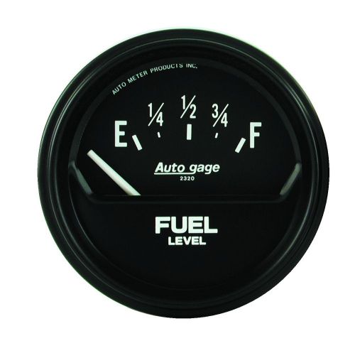 Auto meter 2316 autogage; fuel level gauge