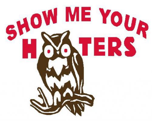 Hooters decal