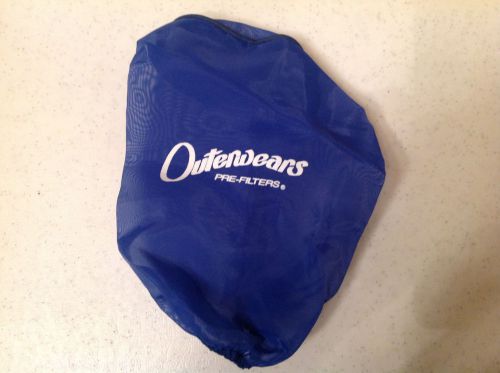 Blue outerwears 3 1/2&#034; x 8&#034; pre filter go kart racing