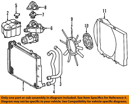 Mercedes mercedes-benz oem 86-93 300e-engine coolant thermostat 1102000515