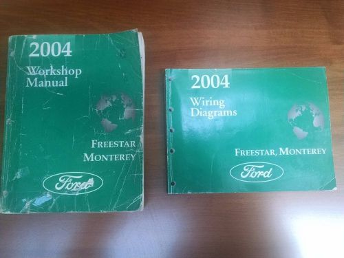 Ford freestar, merc monterey workshop manual &amp; wiring diagrams; free shipping!