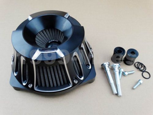 Deep cut inverted air cleaner kit  a.n. for harley dyna softail touring twin cam