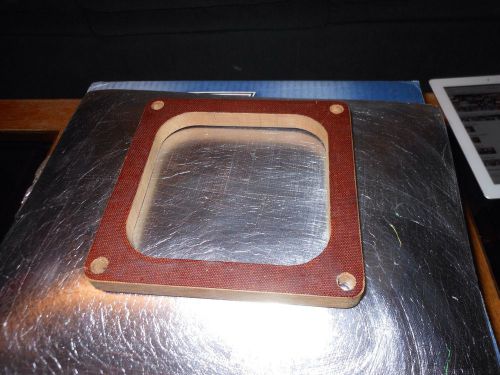 Canton phenolic carb spacer holley 4500