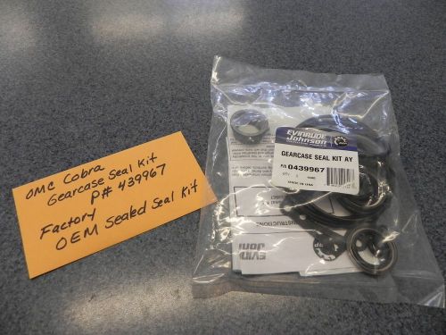 Omc cobra lower gearcase seal kit p# 439967 new oem seal kit!!!!