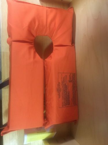 Small child&#039;s life preserver 25-29 inch - coast guard approved - bright orange