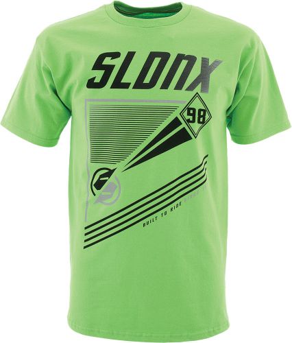 Slednecks magna tee neon green 2x