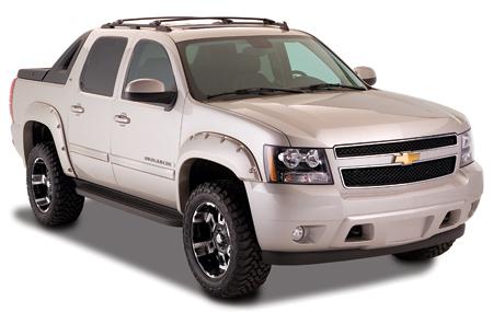 Avalanche bushwacker fender flares - pocket style - 40932-02