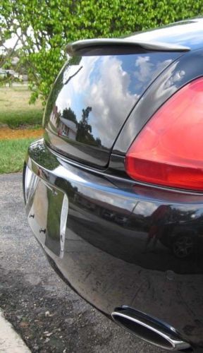 2005-2011 bentley continental gtc sport line rear lip spoiler (unpainted)