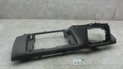 2001 2002 mazda 626 dash instrument panel lower trim cover bezel radio gray oem