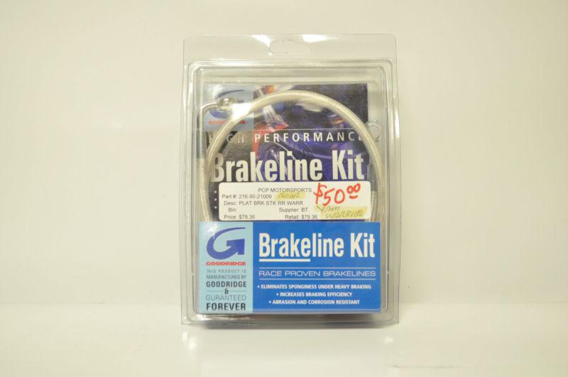 Goodridge brakeline kit harley davidson fx dyna fat bob 08-09 216-30-13097