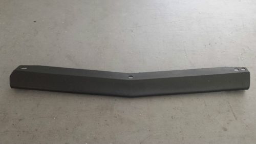 1984-1989; c4; radiator support front spoiler air deflector; used corvette