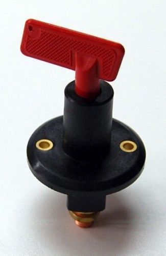 Battery master disconnect switch with removable key, aht623