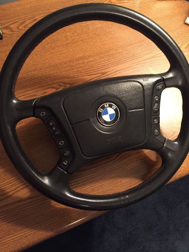 Bmw e39 oem steering wheel with airbag nice